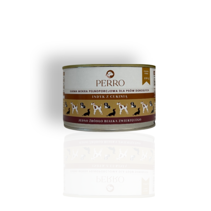 Perro Gourmet Jeleń z Cukinią 200g | Perro