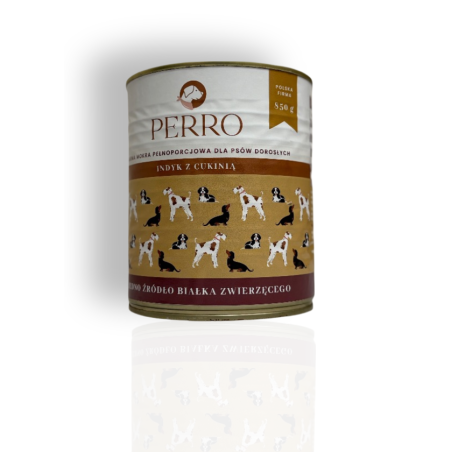 Perro Gourmet Jeleń z Cukinią 800g | Perro
