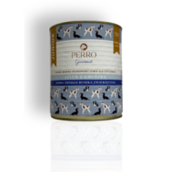 Perro Gourmet Junior Konina z Cukinią 400g | Perro