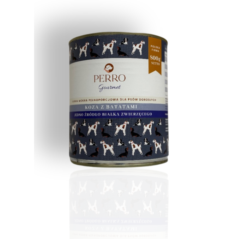 Perro gourmet koza z batatami 800g | Perro
