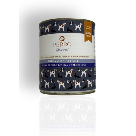 Perro gourmet koza z batatami 800g | Perro