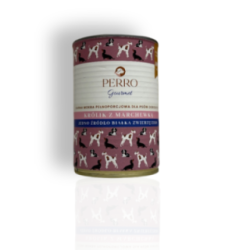 Perro gourmet królik z marchewką 400g | Perro