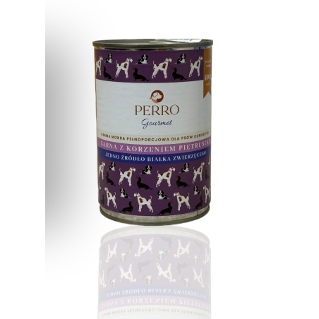 Perro Gourmet Sarna z Korzeniem Pietruszki 400g | Perro