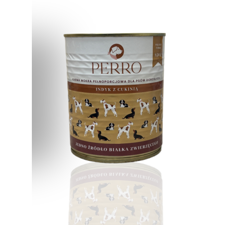 Perro indyk z cukinią 850g | Perro