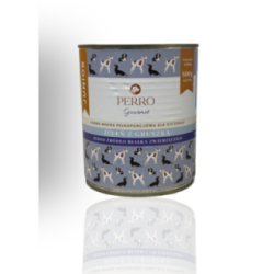Perro gourmet junior jeleń z gruszką 800g | Perro