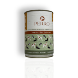 Perro junior jagnięcina z cukinią 400g | Perro
