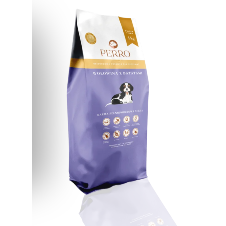 Perro junior wołowina z batatami 1 kg | Perro