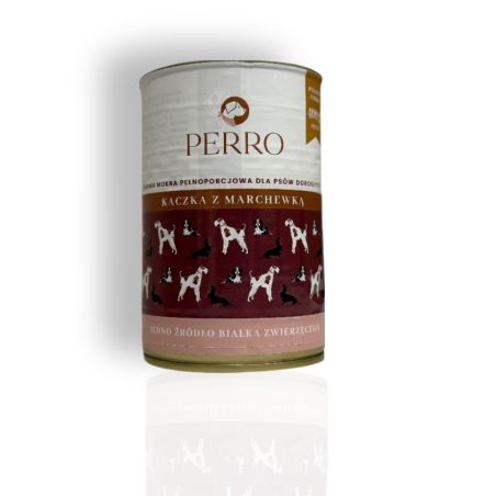 Perro Kaczka Z Marchewką 400g | Perro