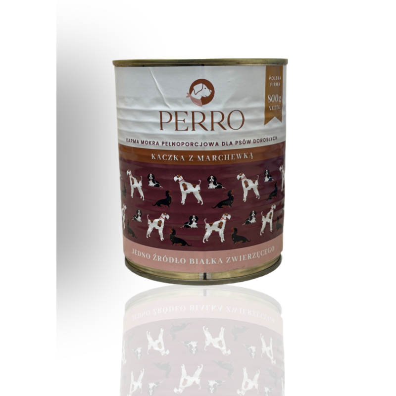 Perro Kaczka Z Marchewką 800g | Perro