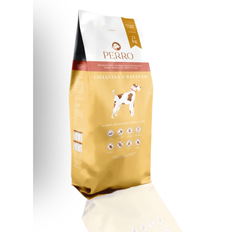 Perro karma cielęcina z batatami 12 kg | Perro