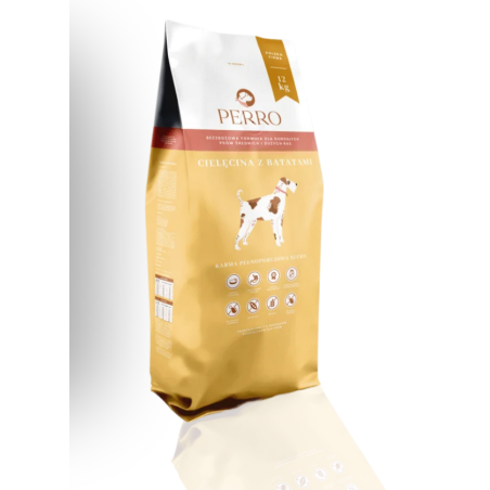 Perro karma cielęcina z batatami 12 kg | Perro