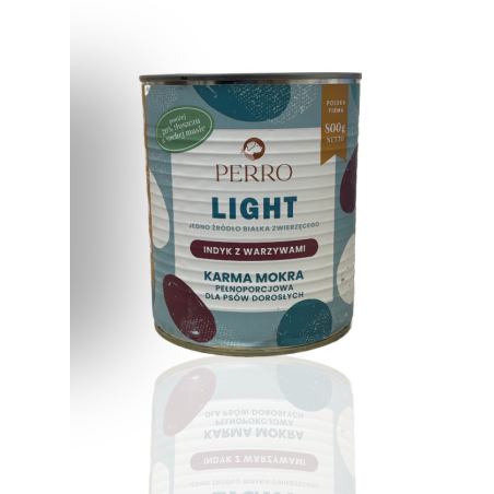Perro Light Indyk z Warzywami 800g | Perro
