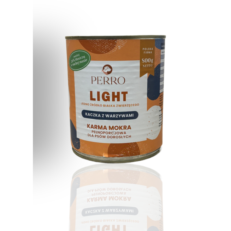 Perro light kaczka z warzywami 800g | Perro