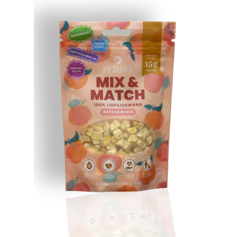 Perro mix&match brzoskwinia liofilizowana 15g | Perro