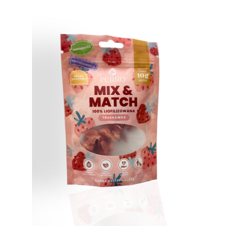 Perro mix&match truskawka liofilizowana 10g | Perro