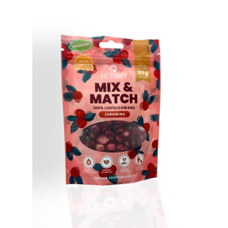 Perro mix&match żurawina liofilizowana 10g | Perro