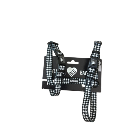 Baylabel Szelki guard black'n'white M25mm | Baylabel