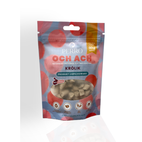 Perro Och Ach Królik Liofilizowany 40g | Perro