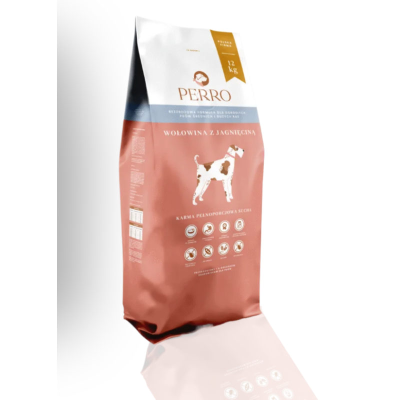 Perro wołowina jagnięcina 12 kg | Perro