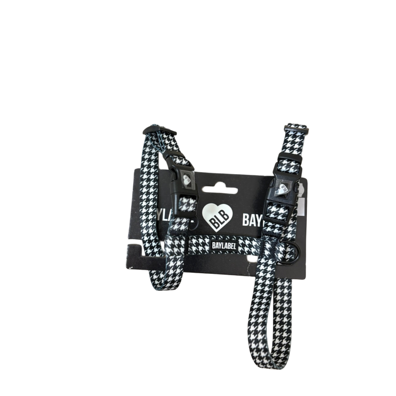 Baylabel Szelki guard black'n'white L30mm | Baylabel