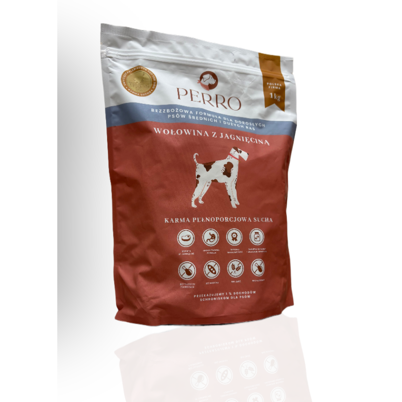 Perro wołowina jagnięcina 1 kg | Perro
