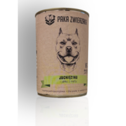 Paka Zwierzaka Jagnięcina Z Jabłkiem I Miętą 400g | Paka Zwierzaka