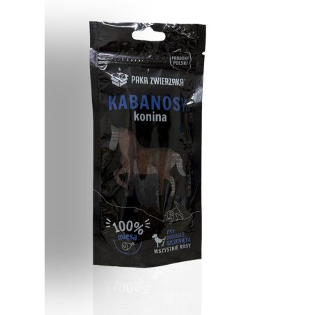 Paka Zwierzaka Kabanosy Konina 3szt 80g | Paka Zwierzaka