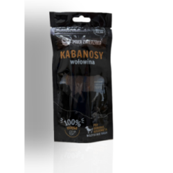 Paka Zwierzaka Kabanosy Wołowina 3szt 80g | Paka Zwierzaka