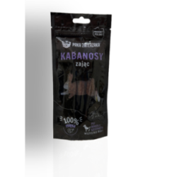 Paka Zwierzaka Kabanosy Zając 3szt 80g | Paka Zwierzaka