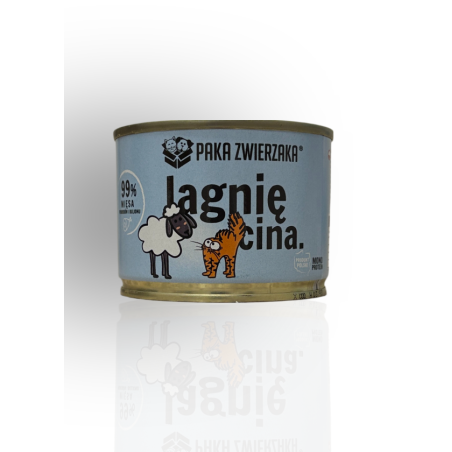 Paka Zwierzaka Karma dla Kota Jagnięcina 200g | Paka Zwierzaka