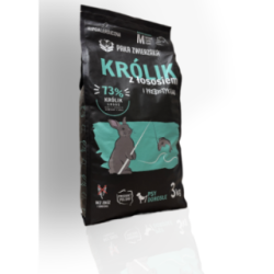 Paka Zwierzaka Karma Królik Z Łososiem M 3kg | Paka Zwierzaka