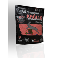 Paka Zwierzaka Karma Królik Z Owocami Leśnymi S 1,5kg | Paka Zwierzaka