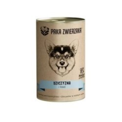 Paka Zwierzaka Karma Mokra Dziczyzna Z Łososiem 400g | Paka Zwierzaka