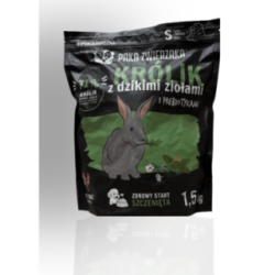 Paka Zwierzaka Karma Puppy Królik Z Ziołami S 1,5kg | Paka Zwierzaka