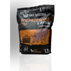 Paka Zwierzaka Karma Wieprzowina Z Dynią L 1,5kg | Paka Zwierzaka