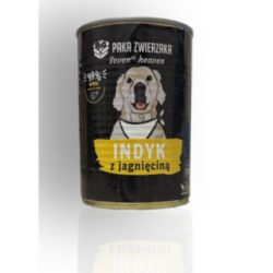 Paka Zwierzaka Sh Indyk Z Jagnięciną 400g | Paka Zwierzaka