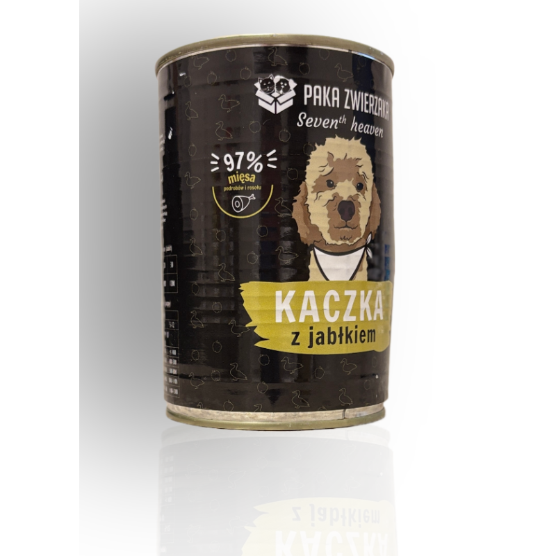 Paka Zwierzaka Sh Kaczka Z Jabłkiem 400g | Paka Zwierzaka