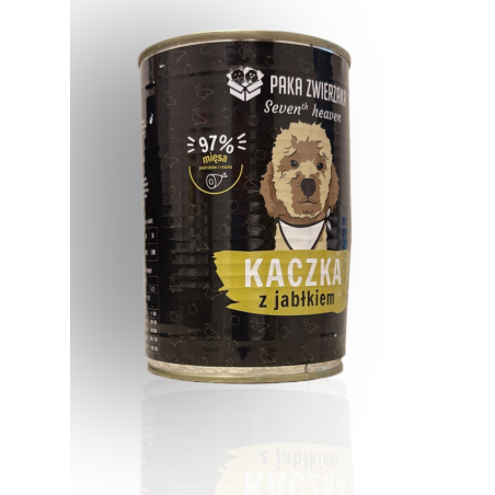 Paka Zwierzaka Sh Kaczka Z Jabłkiem 400g | Paka Zwierzaka