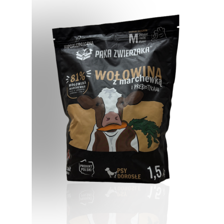 Paka Zwierzaka Wołowina Z Marchewką 9kg | Paka Zwierzaka