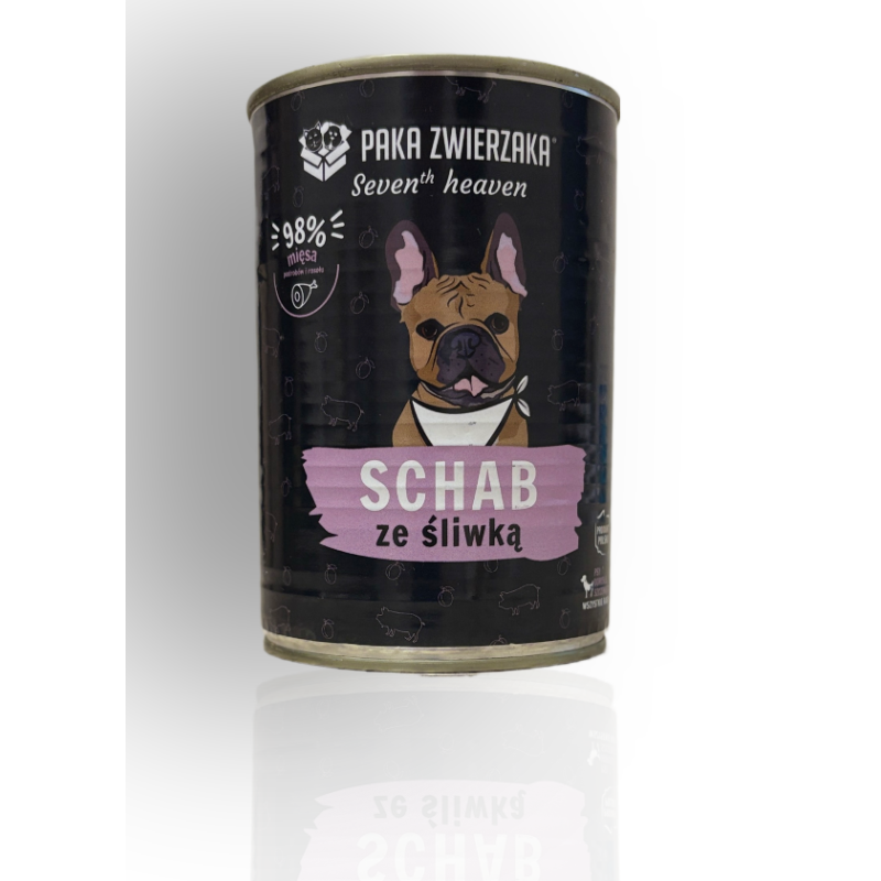 Paka Zwierzaka Sh Schab Ze Śliwką 400g | Paka Zwierzaka
