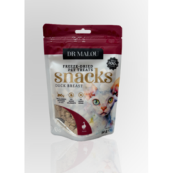 Dr Malou Liofilizowane Kostki Dla Kota Pierś Z Kaczki 50g | Dr Malou