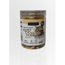 Dr Malou Liofilizowane Żółtko Przepiórcze Dla Kota 100g | Dr Malou