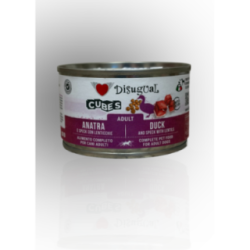 Disugual Cubes Adult Kaczka Szynka Soczewica 150g | Disugual