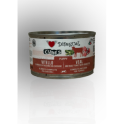 Disugual Cubes Puppy Cielęcina Indyk Cukinia 150g | Disugual