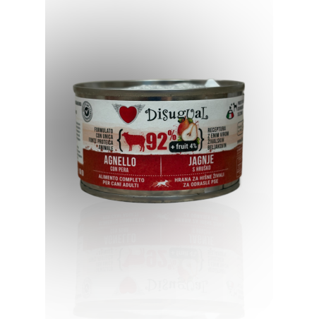 Disugual Adult Jagnięcina Gruszka 150g | Disugual