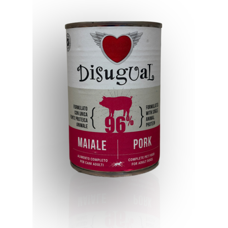 Disugual Monoprotein Adult Wieprzowina 400g | Disugual