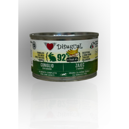 Disugual Adult Królik Banan 150g | Disugual