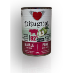 Disugual Adult Wieprzowina Jabłko 400g | Disugual