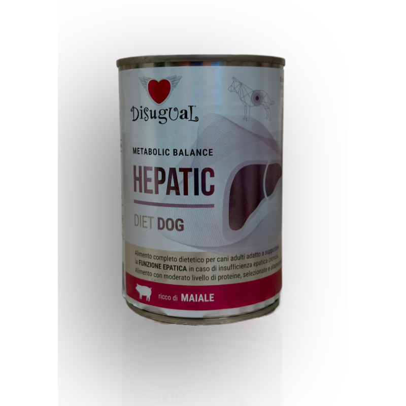 Disugual Veterinary Diet Hepatic Wieprzowina 400g | Disugual