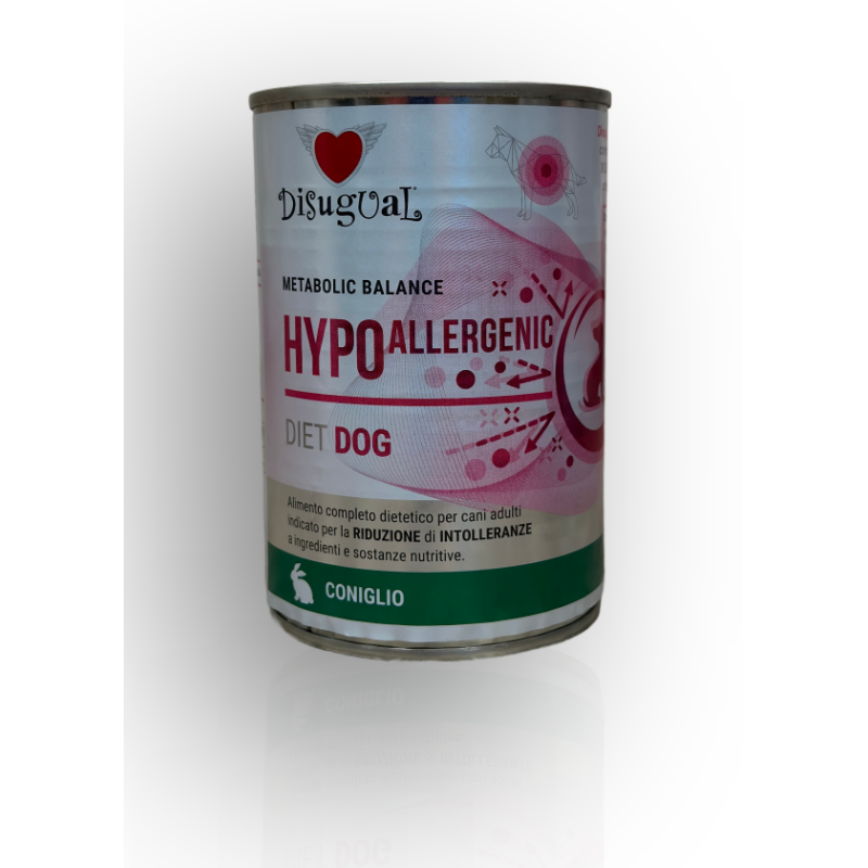 Disugual Veterinary Diet Hypoallergenic Królik 400g | Disugual